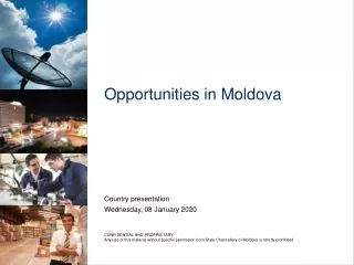 Opportunities in Moldova