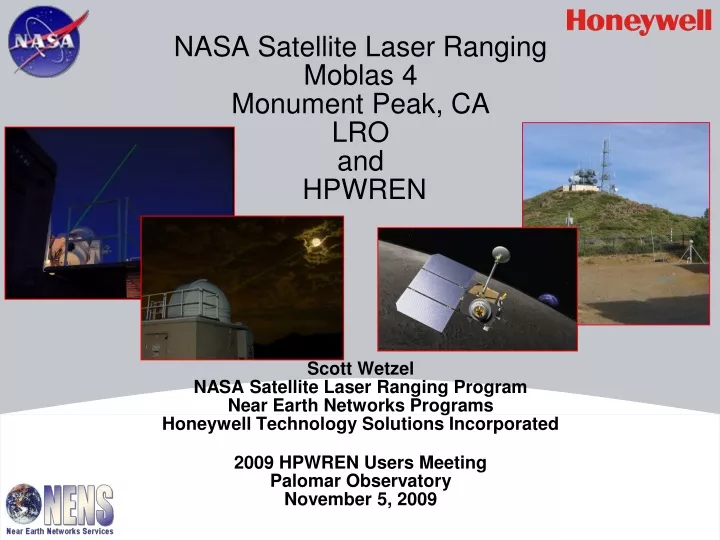 nasa satellite laser ranging moblas 4 monument