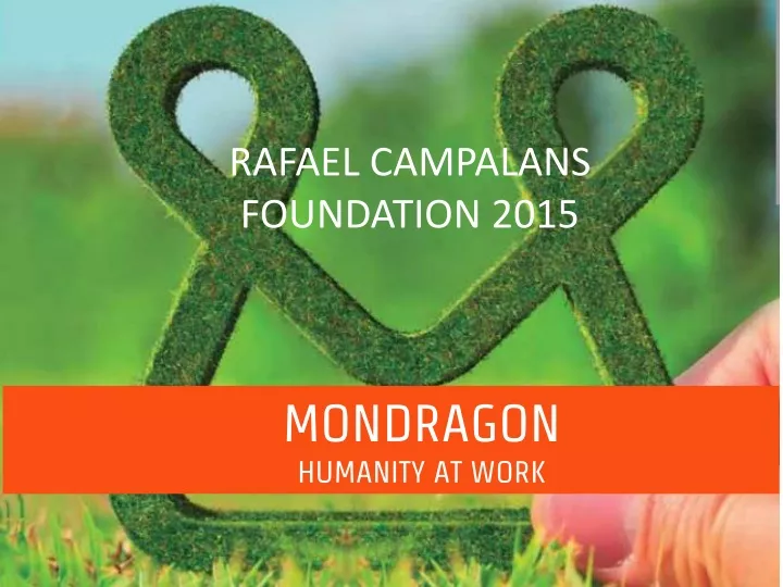 rafael campalans foundation 2015