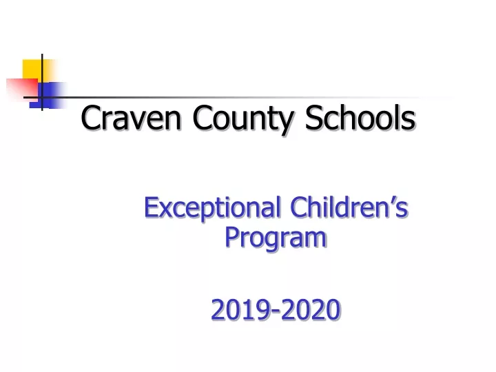 craven county schools