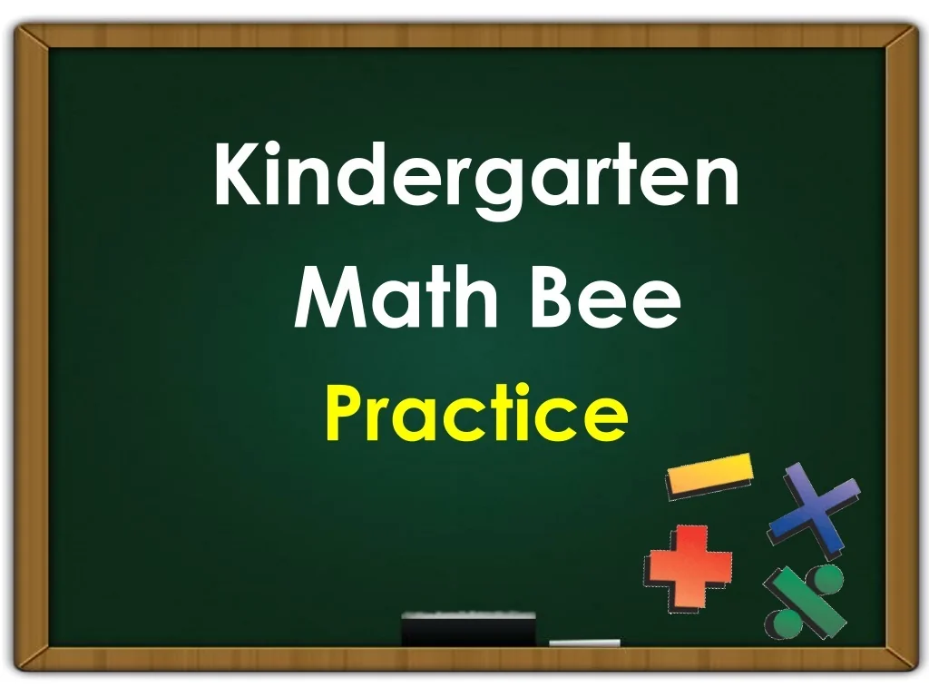 PPT - Counting Sequence Practice for Kindergarten Math Bee PowerPoint ...