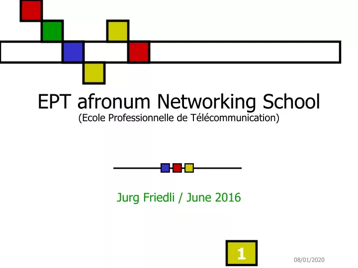 ept afronum networking school ecole professionnelle de t l communication
