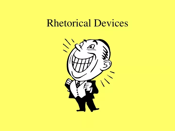 rhetorical devices