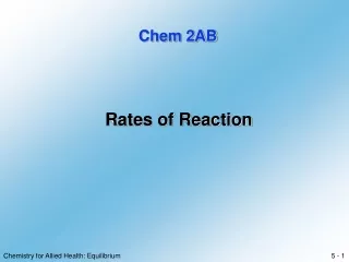 Chem 2AB