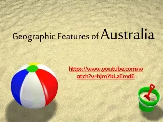 Geographic Features of  Australia