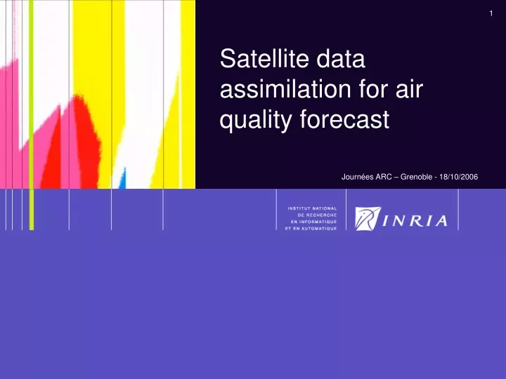 satellite data assimilation for air quality forecast