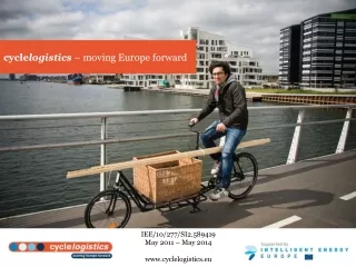 cycle logistics  – moving Europe forward