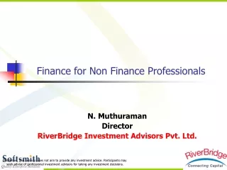 Finance for Non Finance Professionals