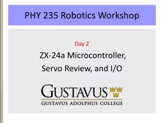 PHY 235 Robotics Workshop