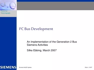 I²C Bus Development