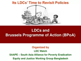 LDCs and Brussels Programme of Action (BPoA)