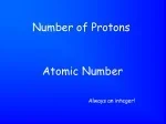 Atomic Number - slide 1