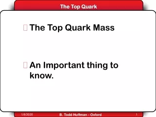 The Top Quark