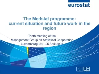 The Medstat programme:  current situation and future work in the region