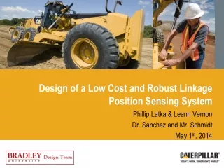 Design of a Low Cost and Robust Linkage Position Sensing System