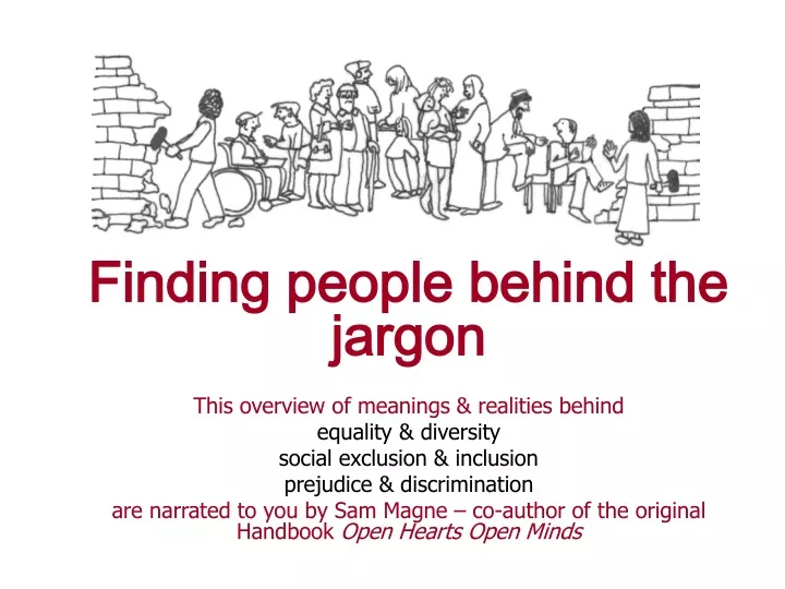 finding people behind the jargon this overview
