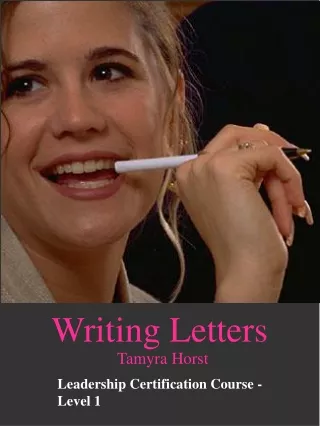 Writing Letters