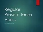 Understanding Regular Verb Conjugations : Basics and Practice Examples - slide 1