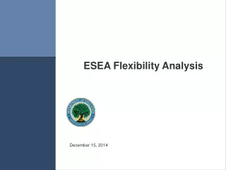 ESEA Flexibility Analysis