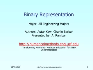 Binary Representation