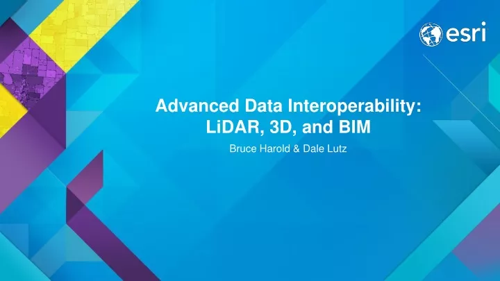 advanced data interoperability lidar 3d and bim
