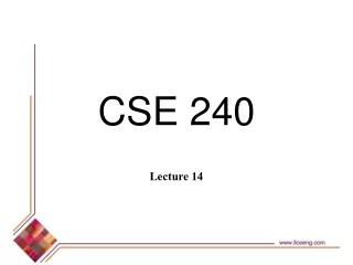 CSE 240