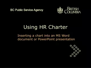 Using HR Charter