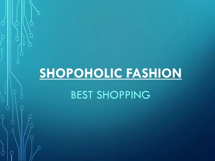 shopoholic fashion