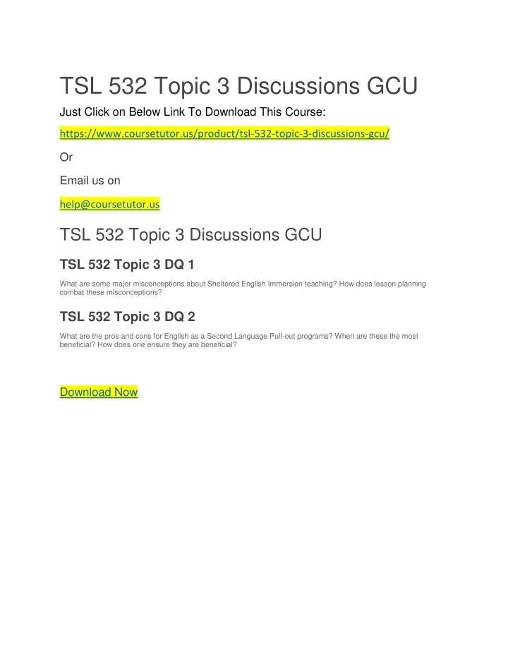 tsl 532 topic 3 discussions gcu just click