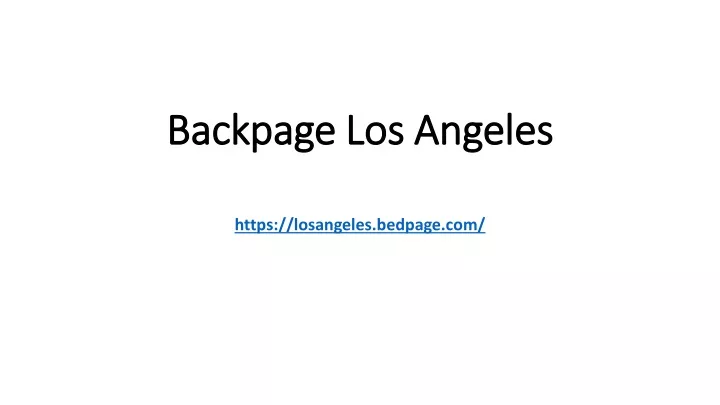 backpage backpage los angeles los angeles