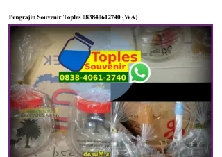 Pengrajin Souvenir Toples Ö838.4Ö61.274Ö (whatsApp)