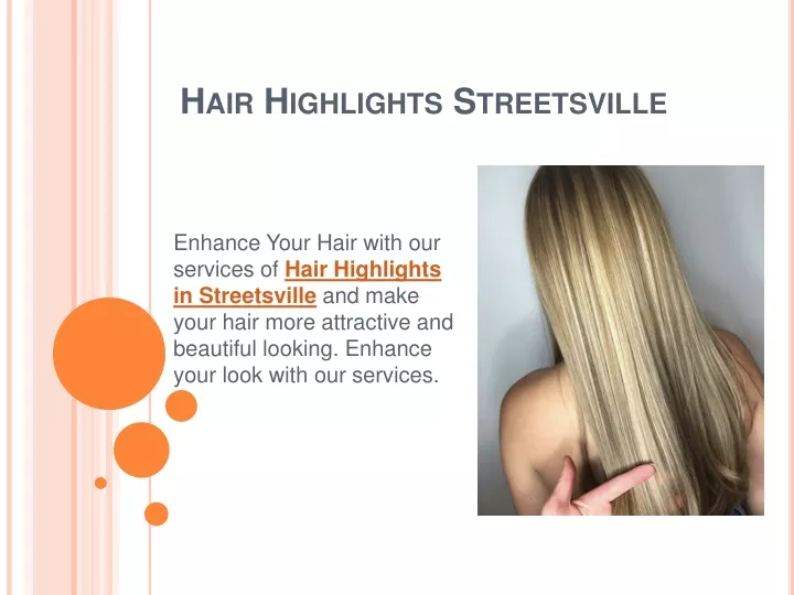 hair highlights streetsville