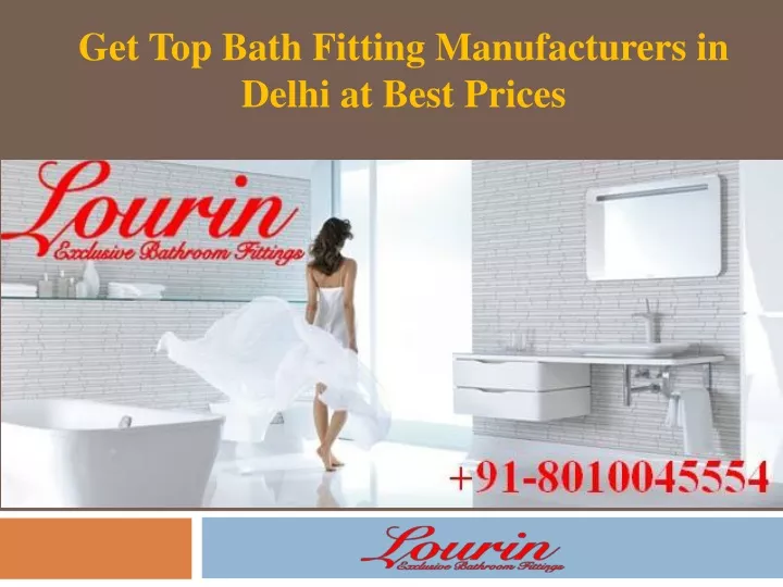 get top bath fitting manufacturers in delhi