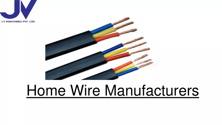 home wire manufacturers