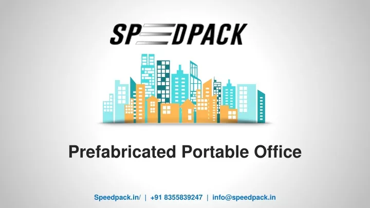 prefabricated portable office