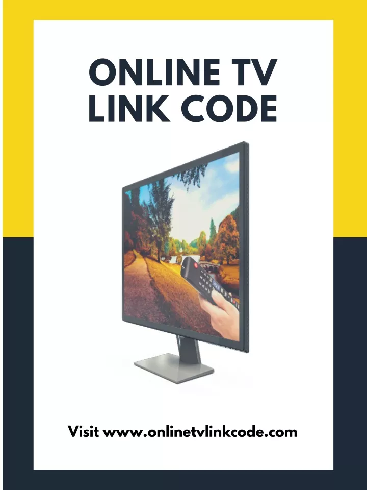 online tv link code