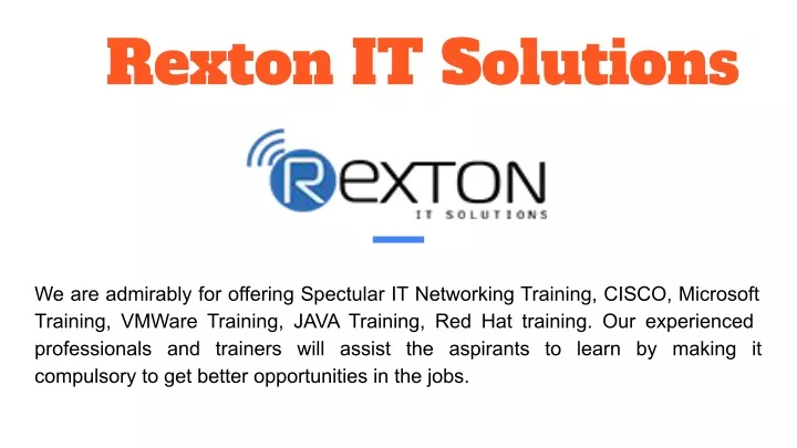 rexton it solutions