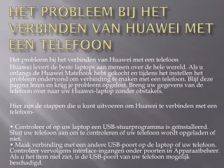 Huawei reparatie den haag