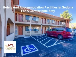 Hotels And Accommodation Facilities In Sedona For A Comfortable Stay