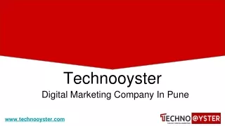digital marketing company in Pune -? Technooyster