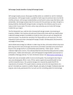 Self storage - slide 1
