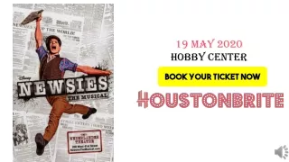 Newsies The Musical Houston Tickets Discount