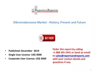 Dibromobenzene Market Report 2019: Industry Size, Share and Forecast 2024