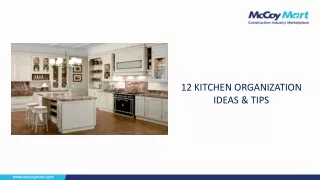 12 Kitchen Organization Ideas & Tips