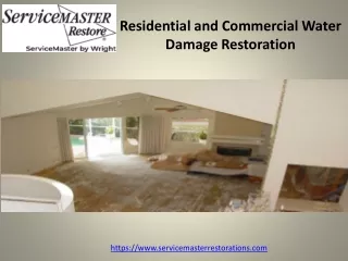 Residential and Commercial Water Damage Restorations in Naples