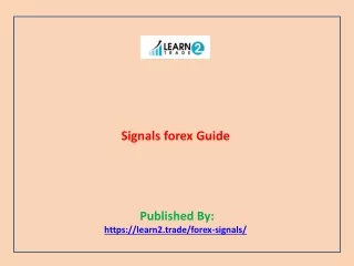 Signals forex Guide
