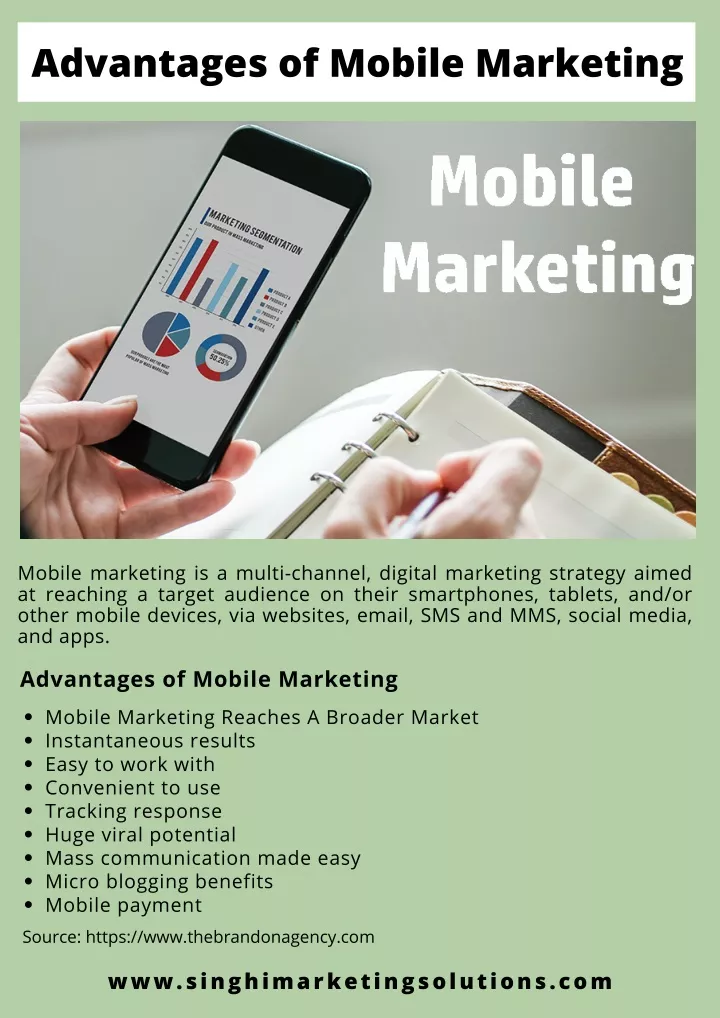 advantages of mobile marketing