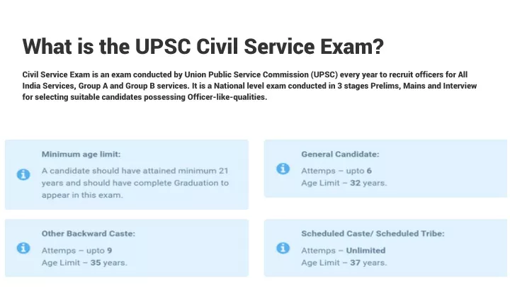 what is the upsc civil service exam civil service