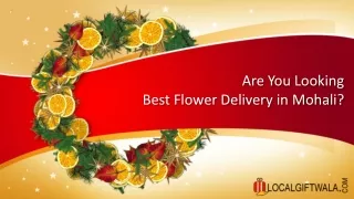 Best Flowers Delivery in Mohali