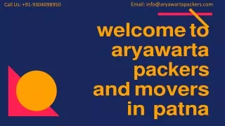 Packers and Movers in Patna | 9304804800 | Patna Packers & Movers
